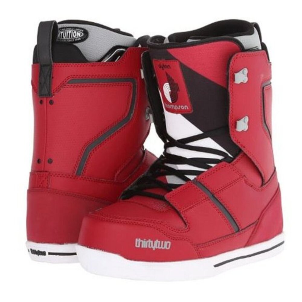 NEW 32 ThirtyTwo M's Maven Thompson RED Men's Size 6 Snowboarding Boots NWOB ANB